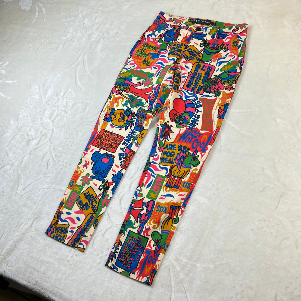 Pantaloni Department Five Pop Art Cartoon Made in Italy (S)