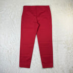 Pantalone Missoni Rosso Vintage Slim Fit Made in Italy TG 40 (S)