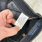 Jeans Armani Jeans Vintage Denim Scuro Comfort Fit Straight (S)