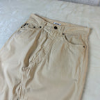 Pantaloni Moschino Jeans Vintage Beige Minimal W30 (44-M)