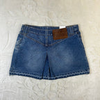 Gonna Mini Dolce & Gabbana Denim Vintage Y2K Made in Italy 26 (S)