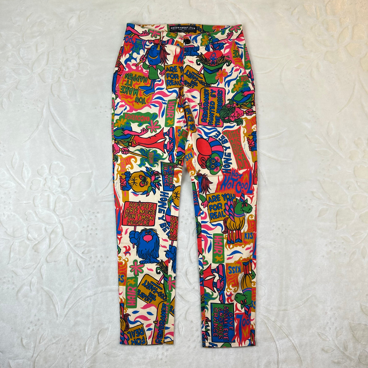 Pantaloni Department Five Pop Art Cartoon Made in Italy (S)