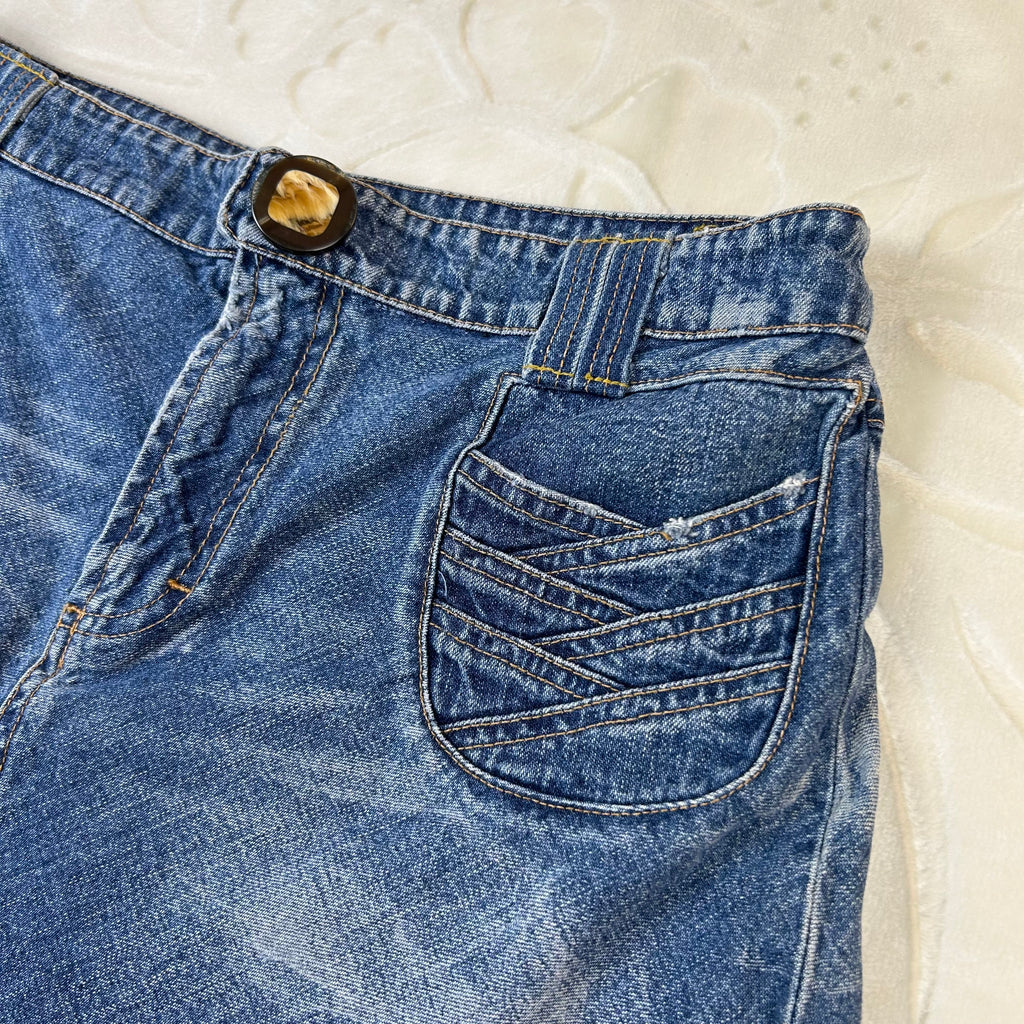 Gonna Mini Dolce & Gabbana Denim Vintage Y2K Made in Italy 26 (S)
