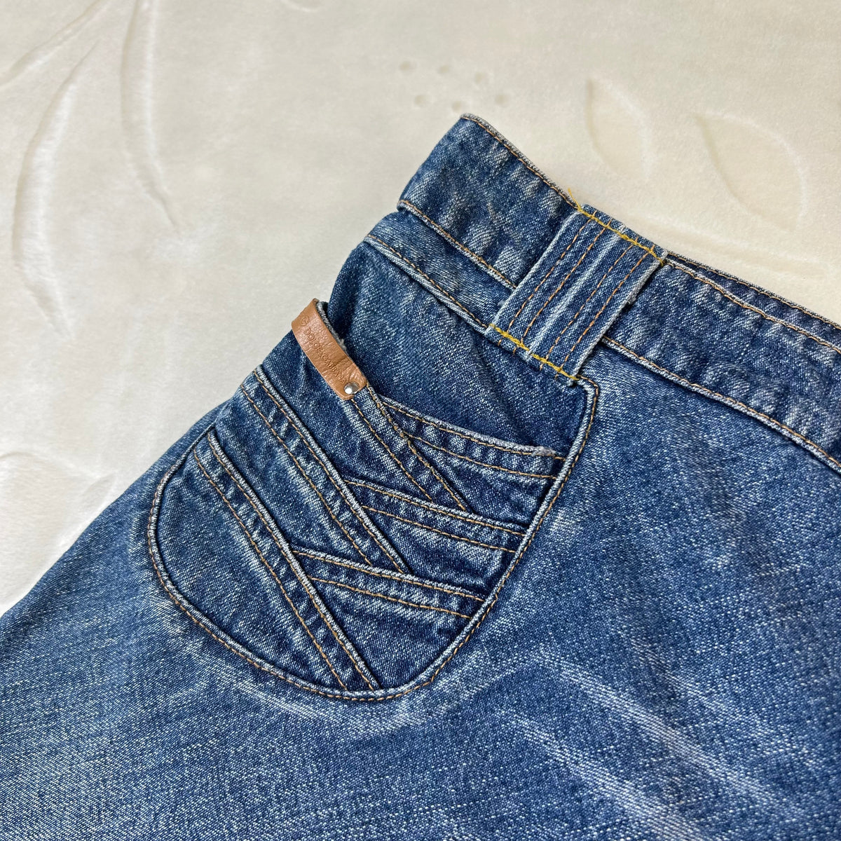Gonna Mini Dolce & Gabbana Denim Vintage Y2K Made in Italy 26 (S)