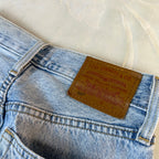 Levi’s 501 Vintage Jeans Denim Azzurro Chiaro Vita Alta Original Fit (W23-37-XXS)