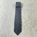 Cravatta Ghilardini 100% Seta Made in Italy Fantasia Floreale Grigia