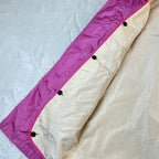 Giacca Aquascutum London Donna Rosa Impermeabile Trench Vintage (S)