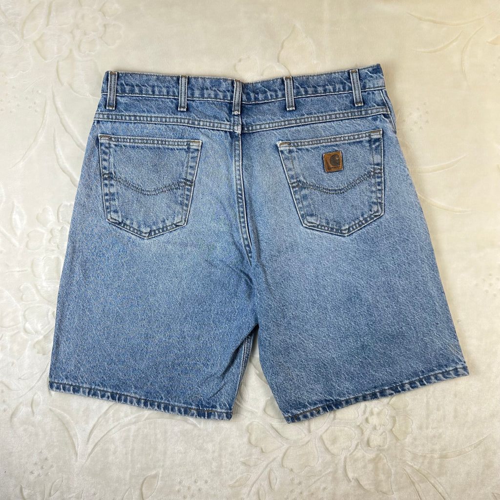 Carhartt Vintage Denim Shorts Light Blue W38 (52-XL)