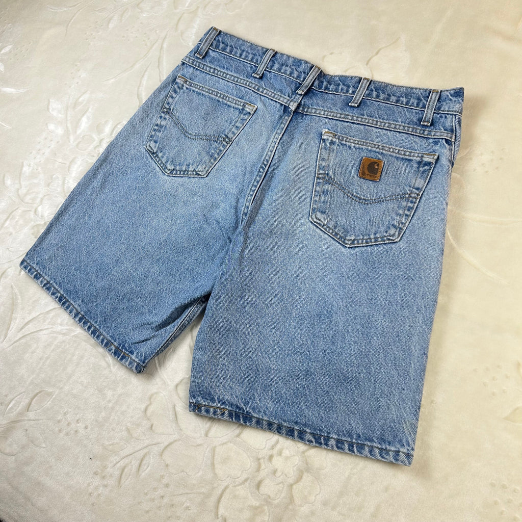 Carhartt Vintage Denim Shorts Light Blue W38 (52-XL)