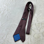 Cravatta Pierre Cardin Paris Vintage 100% Seta Fantasia Geometrica Bordeaux Verde Blu