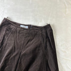 Gonna Max Mara Vintage in Velluto Marrone (42-S)