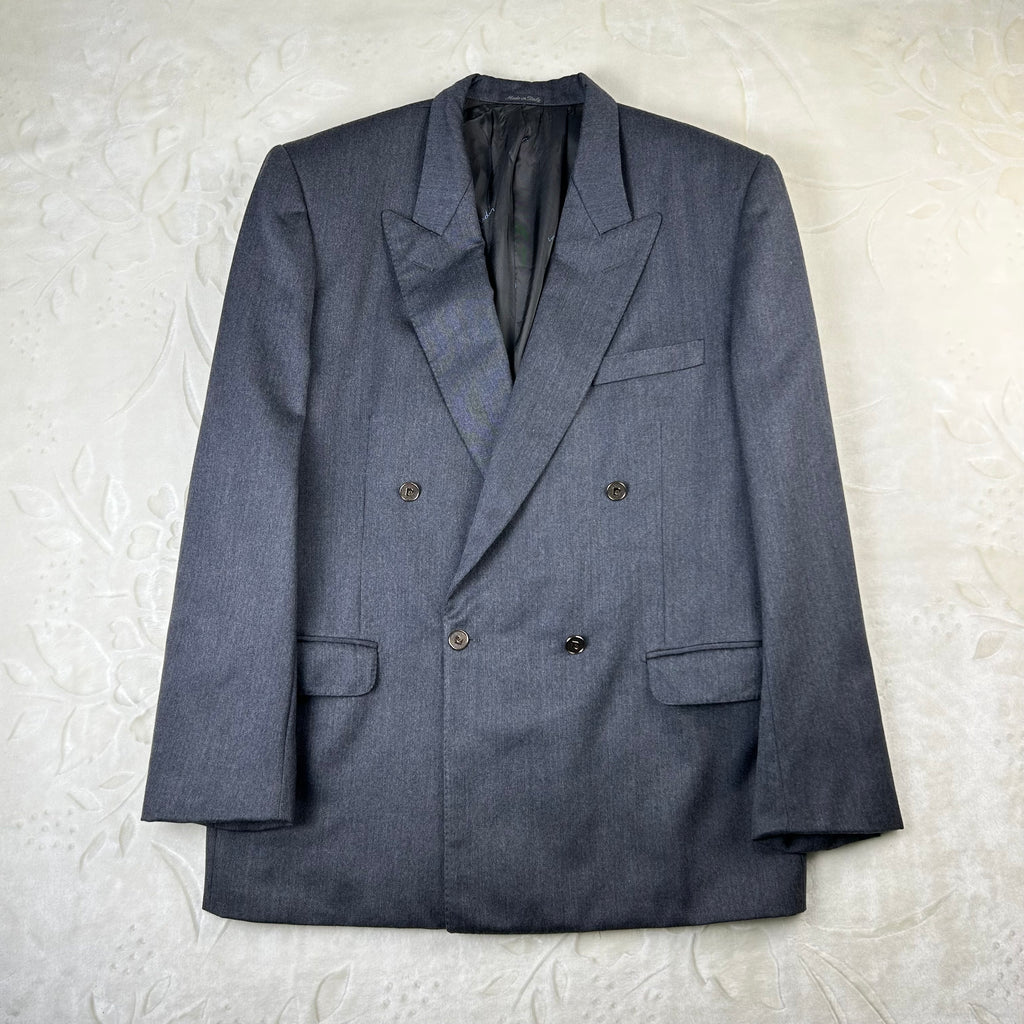 Giacca doppiopetto da uomo Pierre Cardin Paris vintage (54-XXL)
