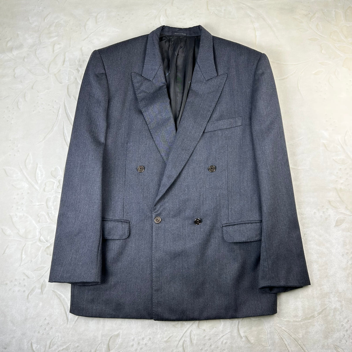Giacca doppiopetto da uomo Pierre Cardin Paris vintage (54-XXL)