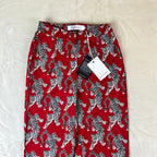 Pantalone Silvian Heach con Stampa Tigri Rosse 38 (XS)