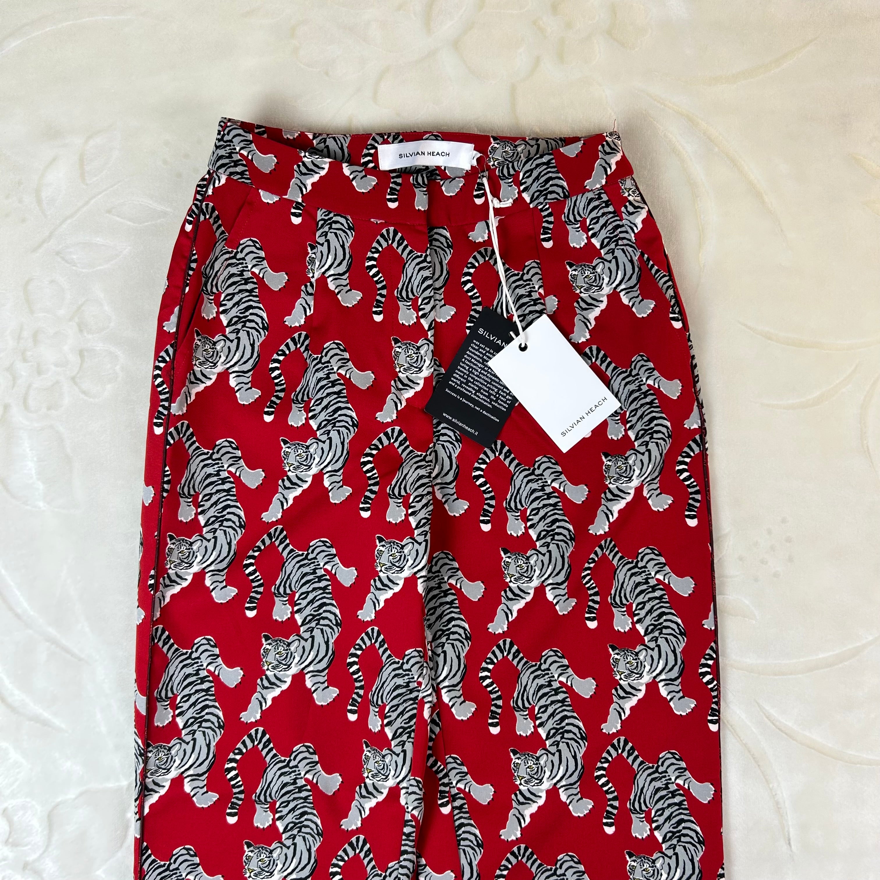 Silvian Heach pantalone da donna con fantasia XS