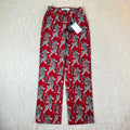 Pantalone Silvian Heach con Stampa Tigri Rosse 38 (XS)
