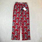 Pantalone Silvian Heach con Stampa Tigri Rosse 38 (XS)