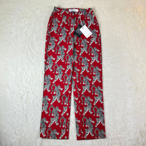 Pantalone Silvian Heach con Stampa Tigri Rosse 38 (XS)