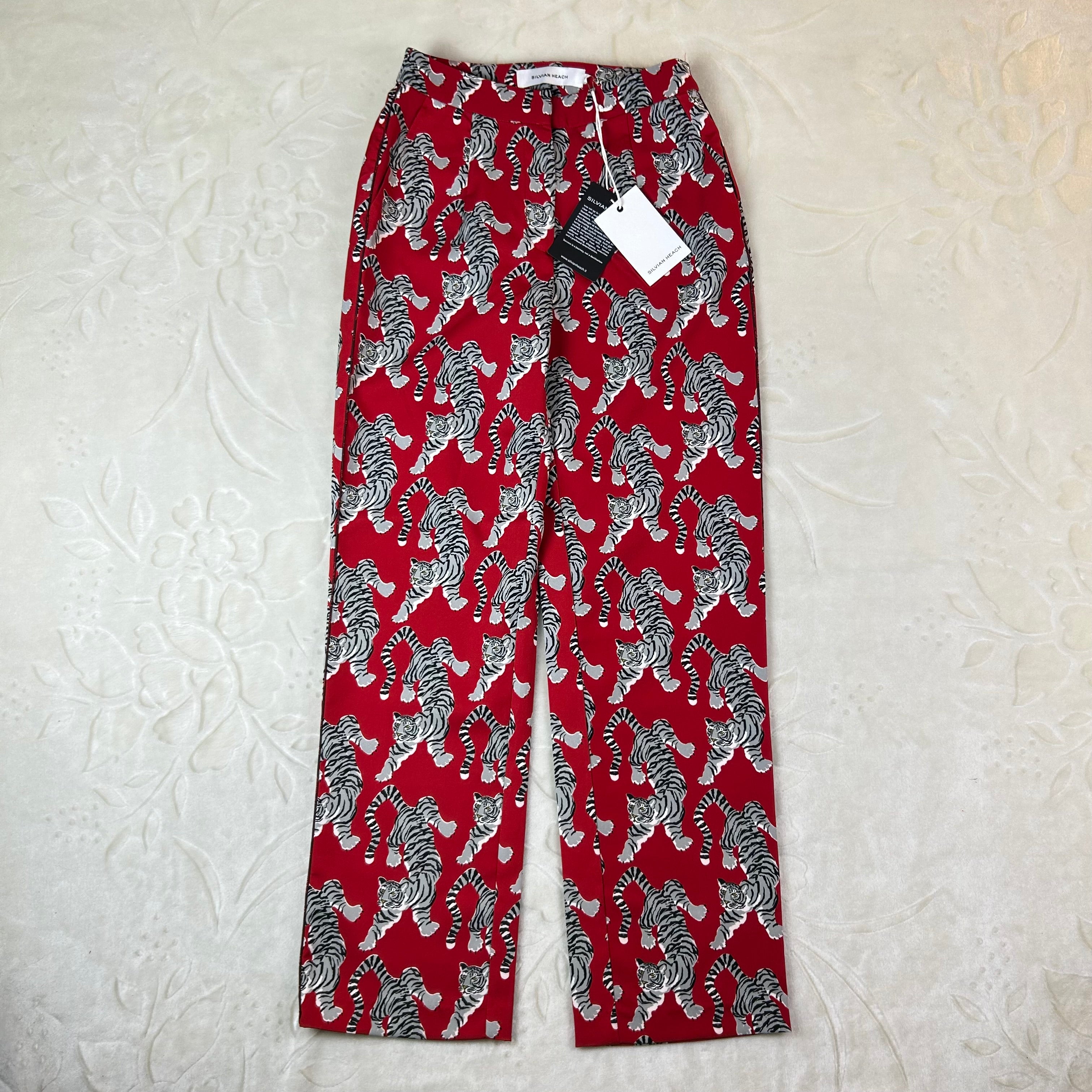 Silvian Heach pantalone da donna con fantasia XS