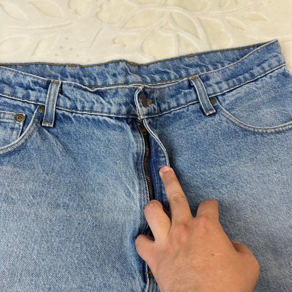 Carhartt Vintage Denim Shorts Light Blue W38 (52-XL)