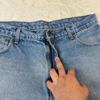 Carhartt Vintage Denim Shorts Light Blue W38 (52-XL)