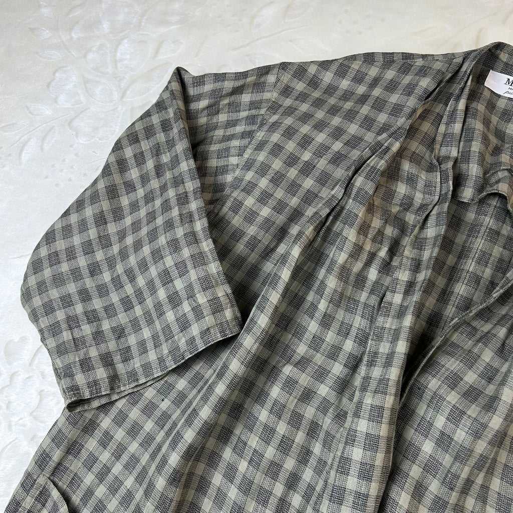 Cardigan Max Mara Vintage in Puro Lino Made in Italy (M-L)