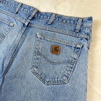 Carhartt Vintage Denim Shorts Light Blue W38 (52-XL)