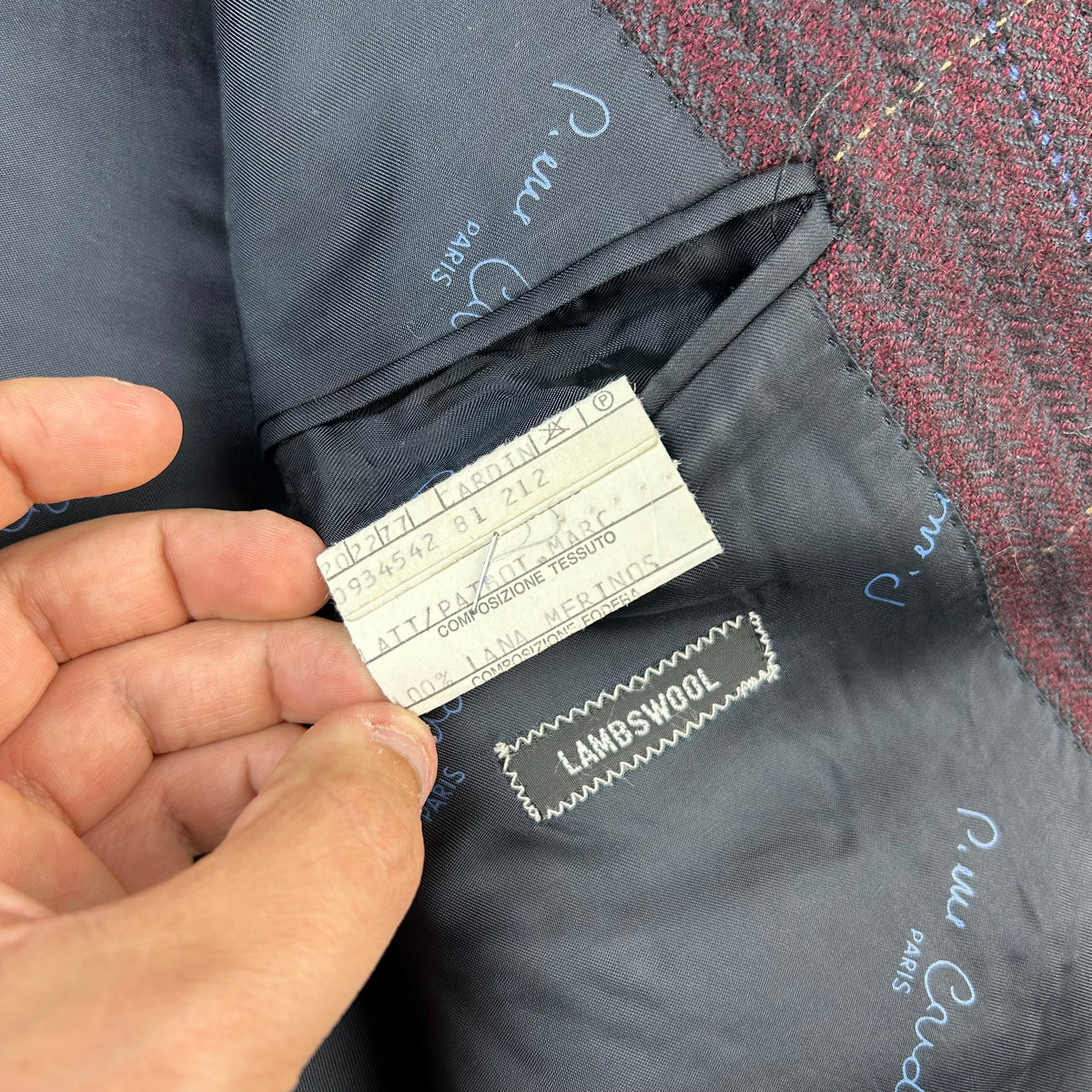 Giacca da uomo Pierre Cardin Paris (XL-52)
