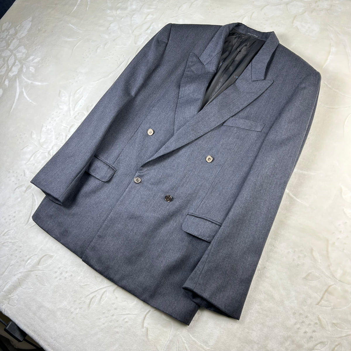 Giacca doppiopetto da uomo Pierre Cardin Paris vintage (54-XXL)