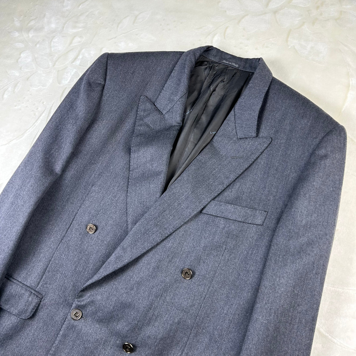 Giacca doppiopetto da uomo Pierre Cardin Paris vintage (54-XXL)