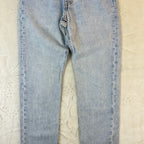 Levi’s 501 Vintage Jeans Denim Azzurro Chiaro Vita Alta Original Fit (W23-37-XXS)