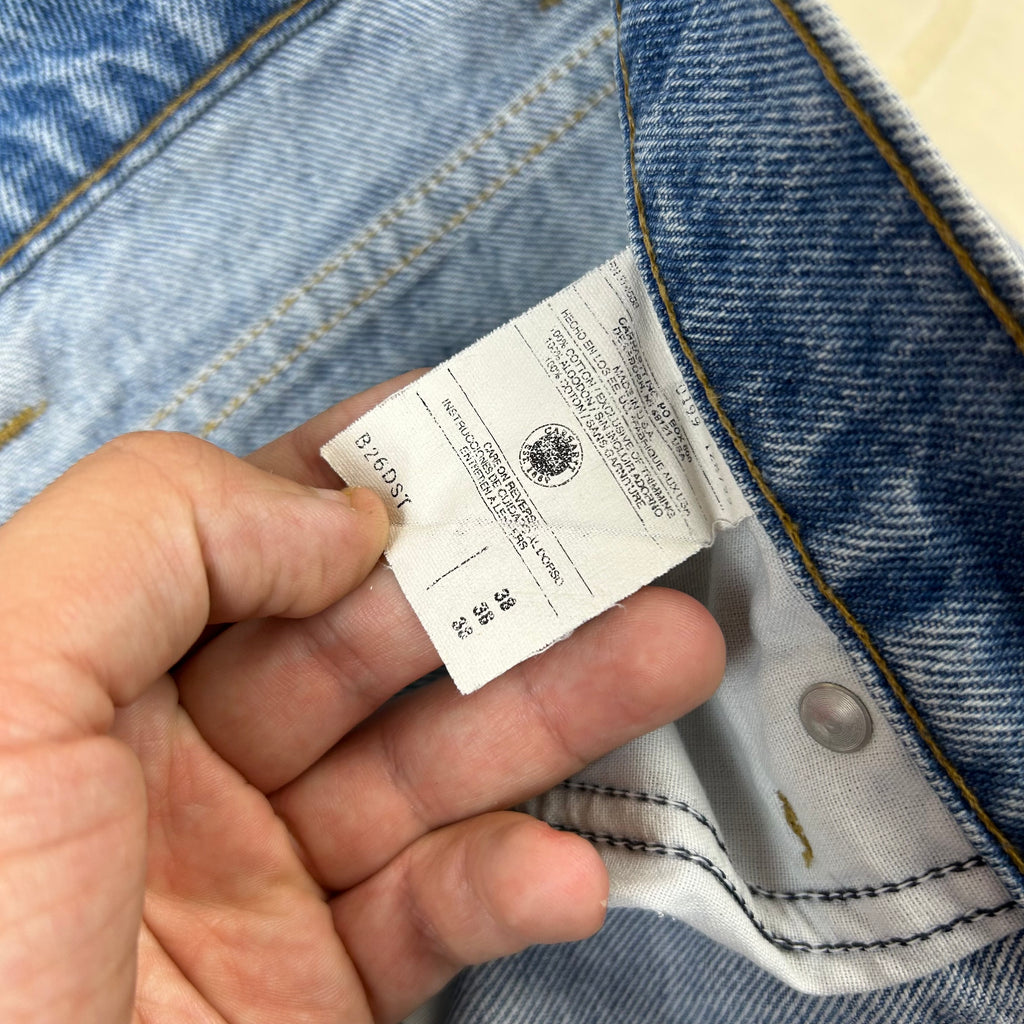 Carhartt Vintage Denim Shorts Light Blue W38 (52-XL)