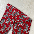 Pantalone Silvian Heach con Stampa Tigri Rosse 38 (XS)