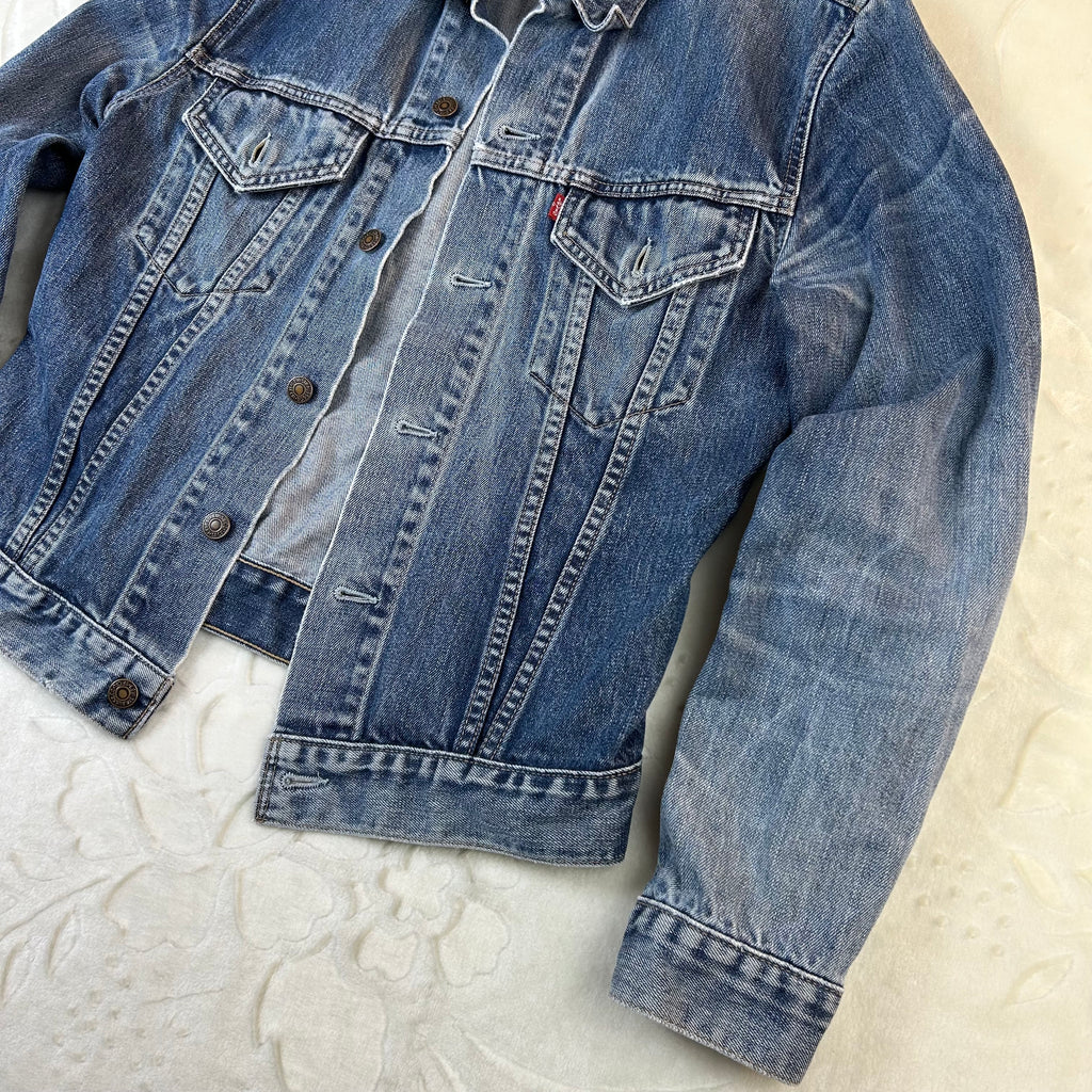 Giacca di Jeans Levi’s 70500 Vintage Made in Italy Denim Blu (M)