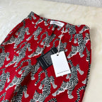 Pantalone Silvian Heach con Stampa Tigri Rosse 38 (XS)