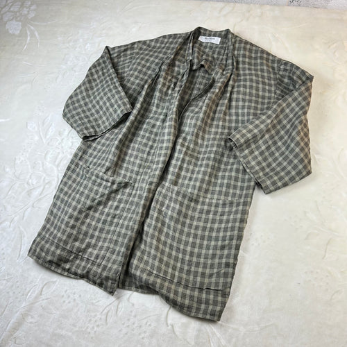 Max Mara Vintage trench in puro lino 44