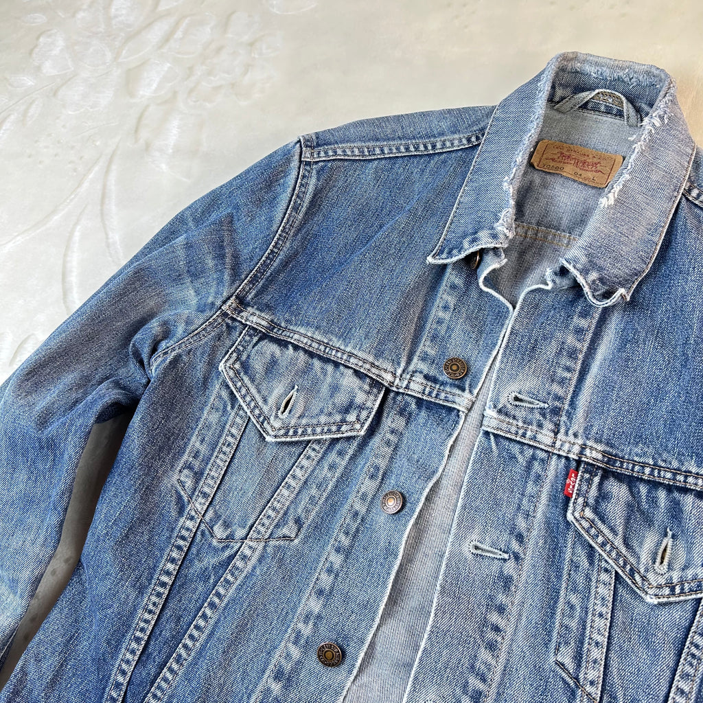 Giacca di Jeans Levi’s 70500 Vintage Made in Italy Denim Blu (M)