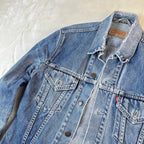 Giacca di Jeans Levi’s 70500 Vintage Made in Italy Denim Blu (M)