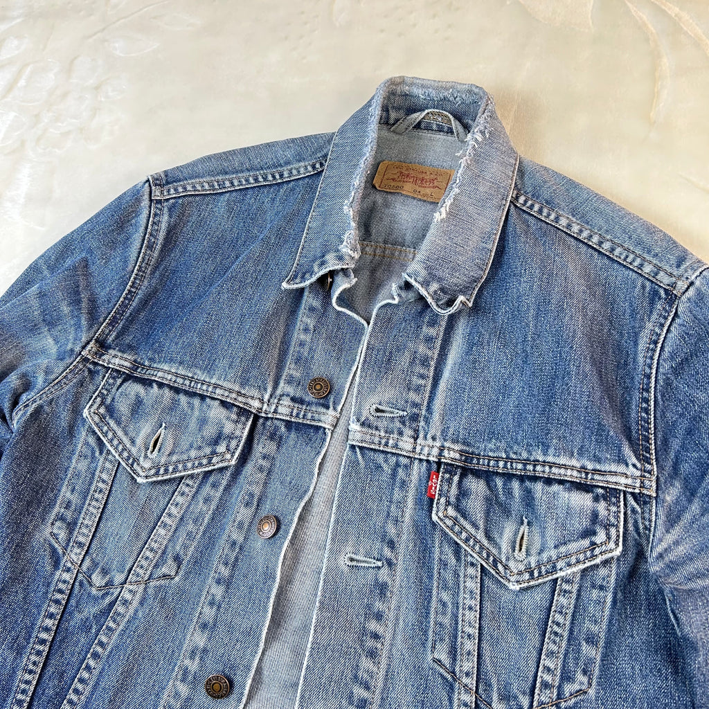 Giacca di Jeans Levi’s 70500 Vintage Made in Italy Denim Blu (M)