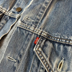 Giacca di Jeans Levi’s 70500 Vintage Made in Italy Denim Blu (M)