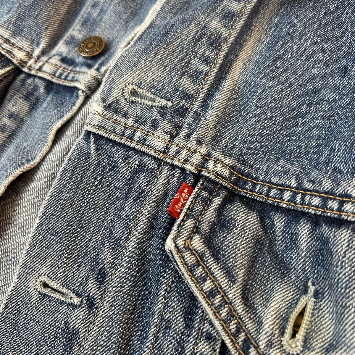Giacca di Jeans Levi’s 70500 Vintage Made in Italy Denim Blu (M)