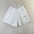 Sergio Tacchini Vintage pantaloncino Tennis Bianco (S-42)
