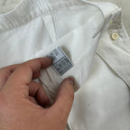 Sergio Tacchini Vintage pantaloncino Tennis Bianco (S-42)