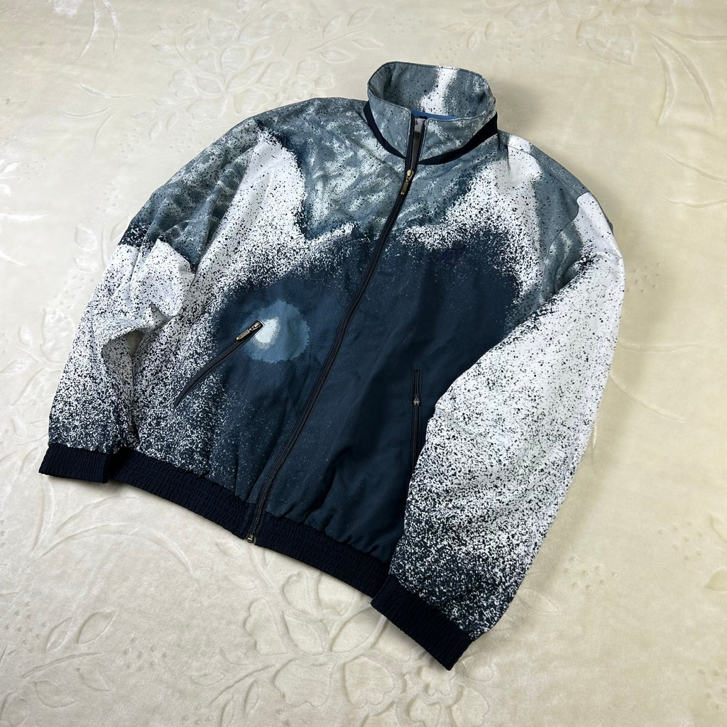 Felpa con zip Vintage Australian Fantasia Astratta (44-S/M)