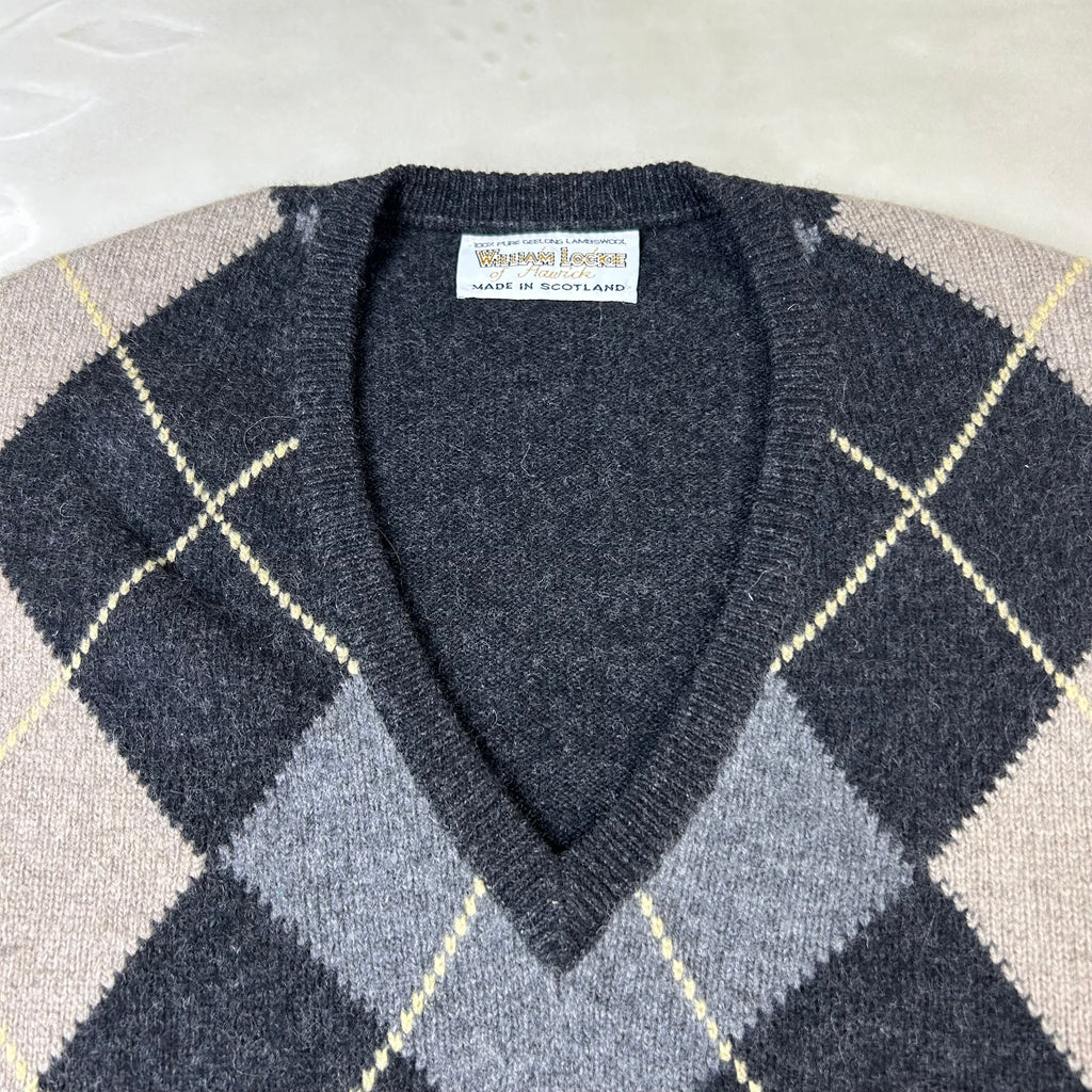 Maglione William Lockie Pura Lana Geelong Made in Scotland (XL)