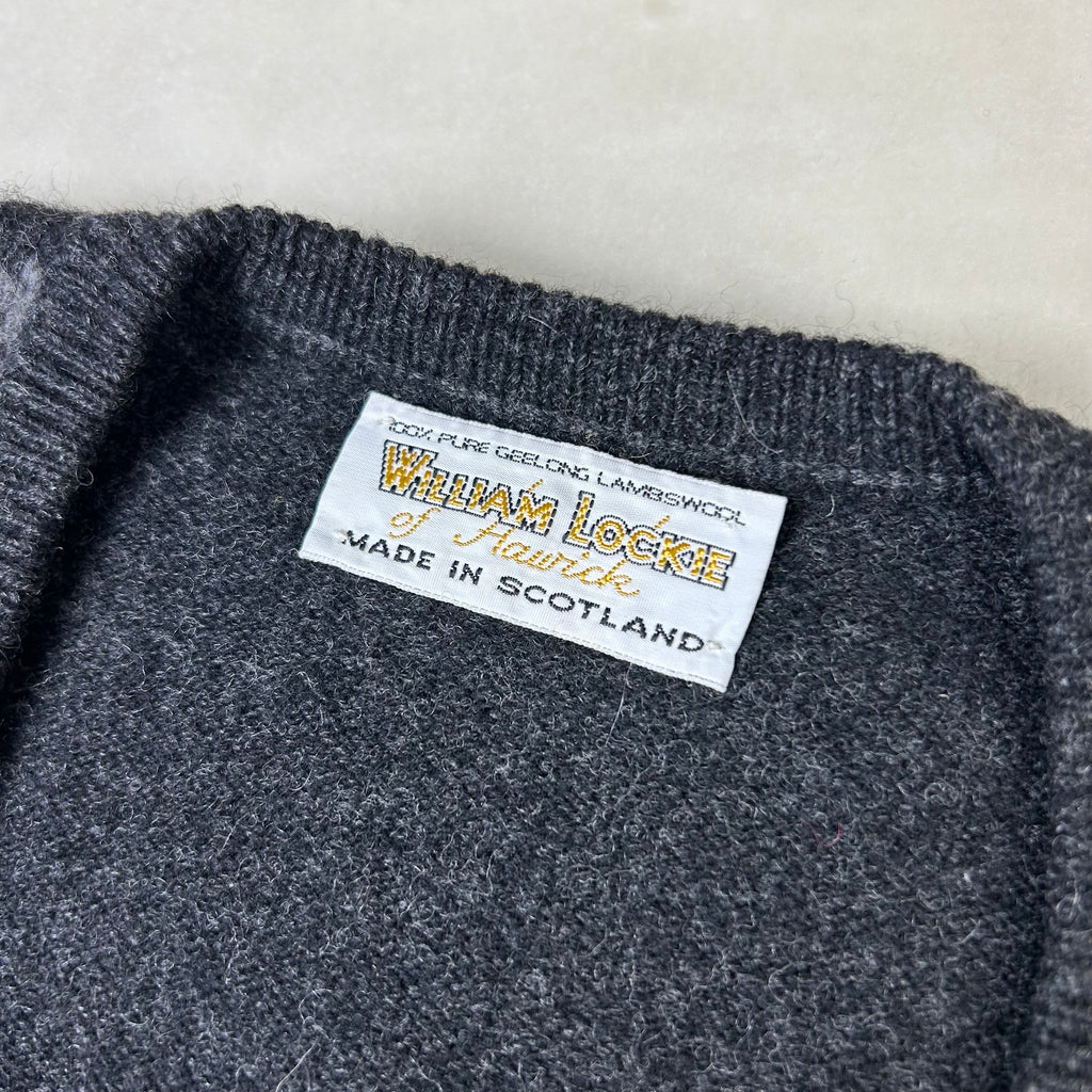 Maglione William Lockie Pura Lana Geelong Made in Scotland (XL)