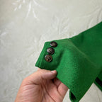 Completo Vintage da donna Sportmax Verde Made in Italy (42-S)