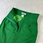 Completo Vintage da donna Sportmax Verde Made in Italy (42-S)
