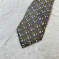 Cravatta Pura Seta 100% Made in Italy fantasia geometrica