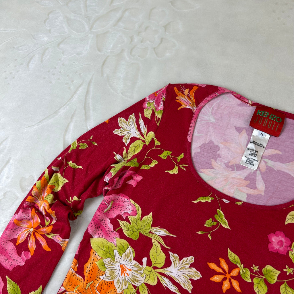 Maglia da donna Kenzo Jungle Vintage Floreale (M)
